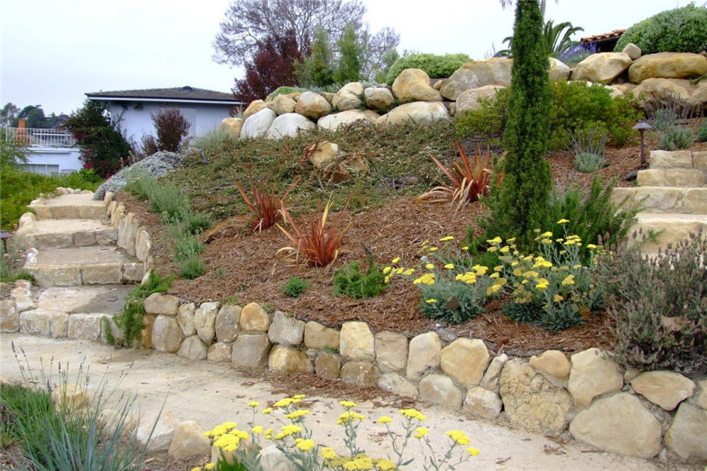 Rock Retaining Walls